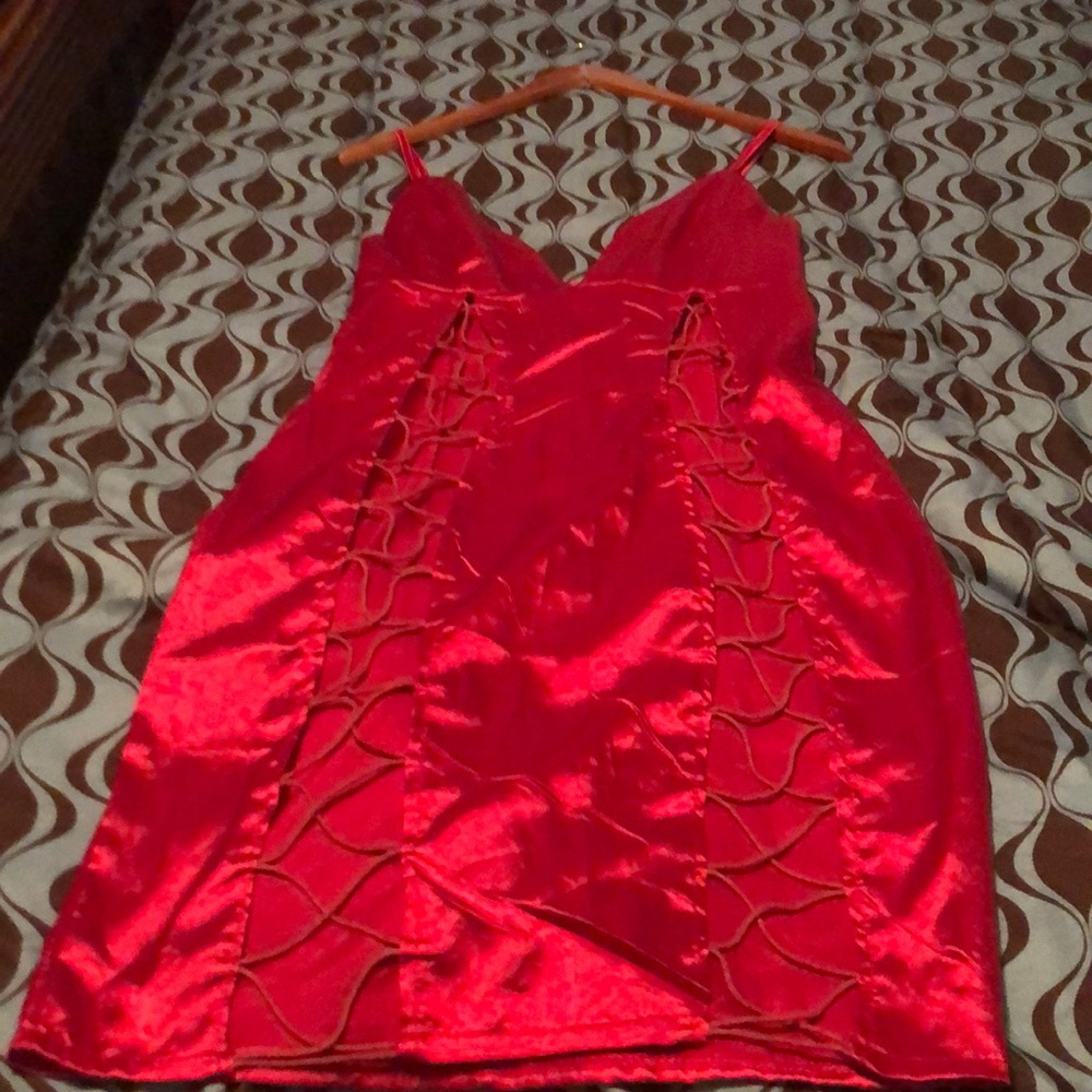 Red sexy dress